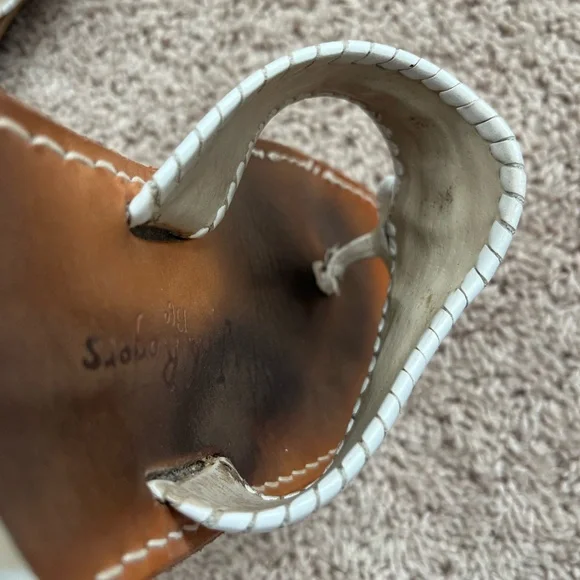 Jack Rogers White and Brown Sandals - Picture 16 of 16